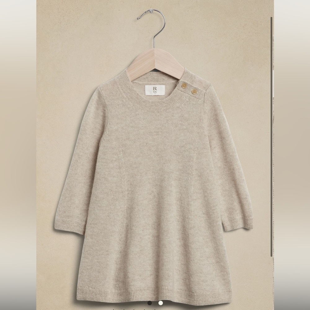 BABY WOOL BLEND DRESS- Banana Republic Factory